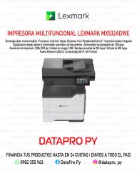 Multifuncional Monocromática Lexmark MX532adwe